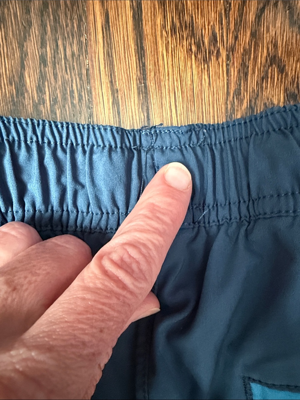 Fair Harbor Men’s The Anchor Navy Blue Swim Trunks Board Shorts - Picture 9 of 10